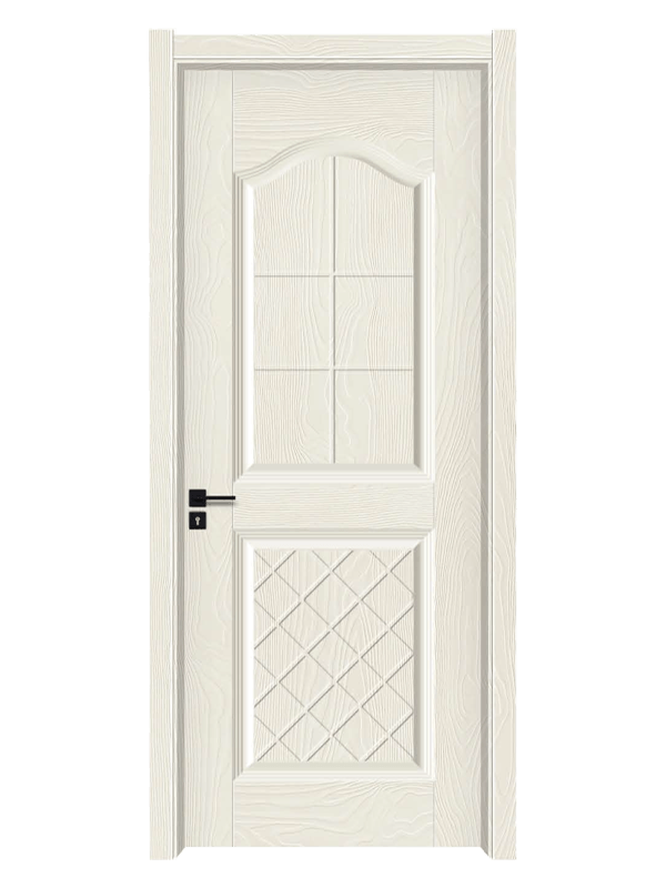 LH-6010 Carved Design Melamine Door Warm White