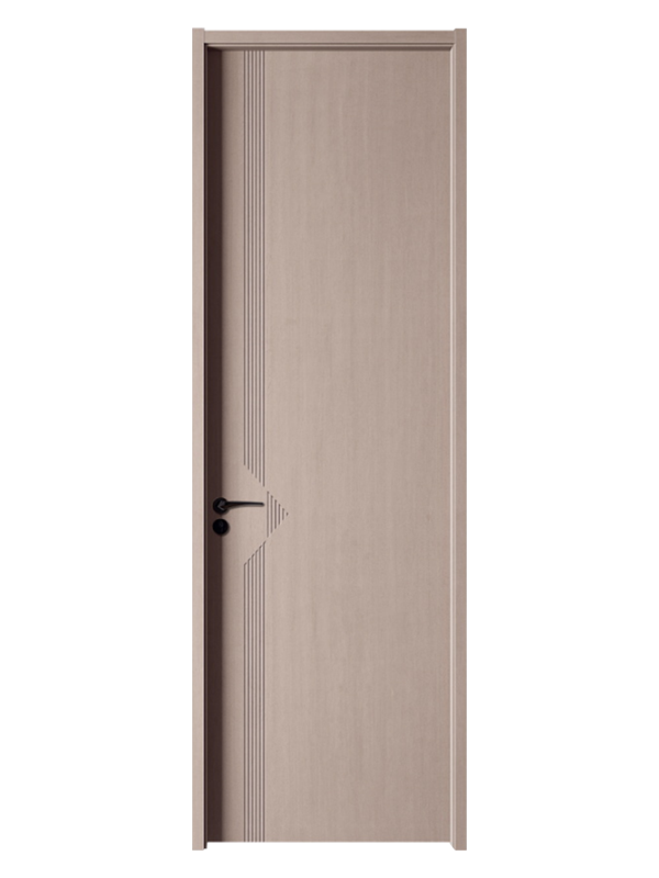 LH-7772 Simple Design Splicing Hot Press Wooden Grain MDF Door Skin