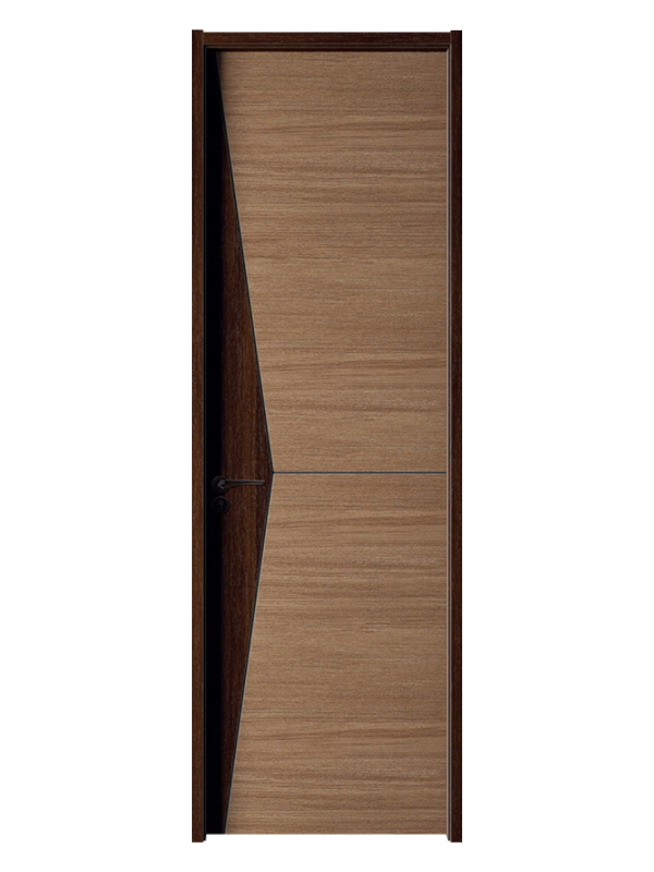 LH-8053 Simple Design MDF Panel Bedroom Door Skin
