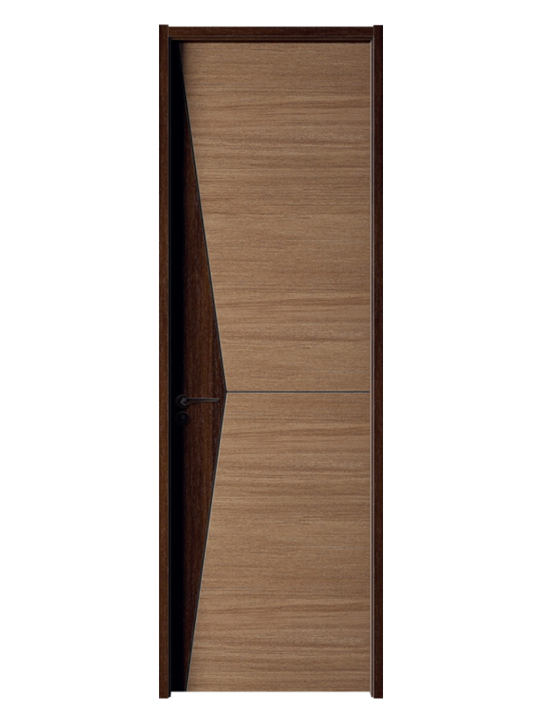 LH-8053 Simple Design MDF Panel Bedroom Door Skin