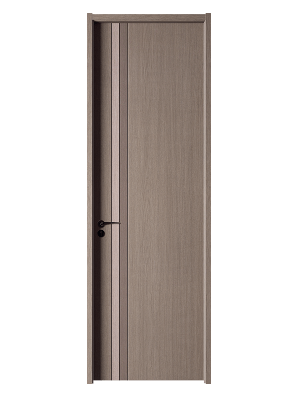 LH-8055 Interior Smooth Wooden Splicing Panel Door 