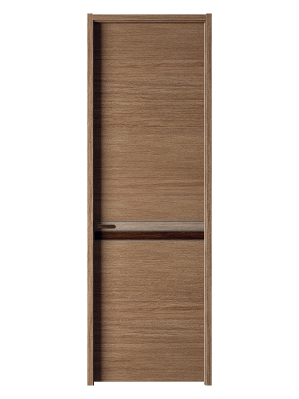 LH-8057 3 Wooden Grain Splicing Melamine Door 