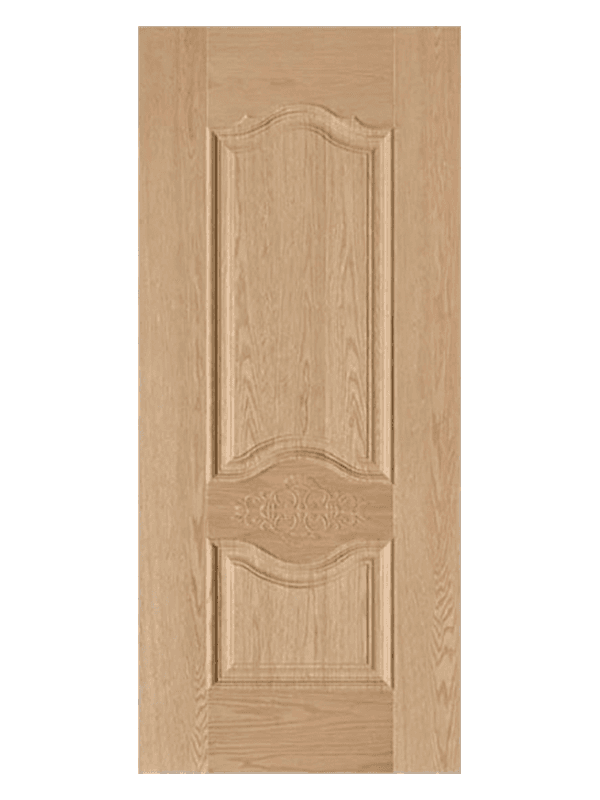 LIHE W1-011 Simple Oak Veneer Door Skin Home Decoration