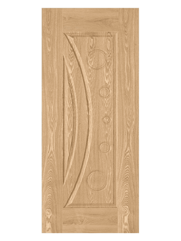 LIHE JS-011 Single Main Wooden Panel Design Veneer Door Skin