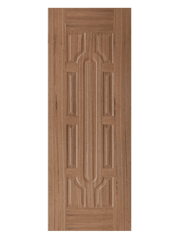LIHE JS-013 Teak Molded Exterior Door Panel Veneer Door 