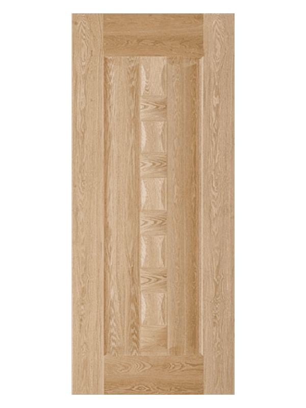 LIHE JS-017 Interior Vintage Flush Panel Veneer Door