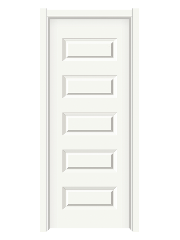 LHW-005 5 Panel White Primer Door